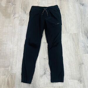 THERE ABOUTS Boys kids youth drawstring jogger pant black size M 10/12